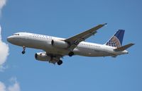 N493UA @ TPA - United A320 - by Florida Metal