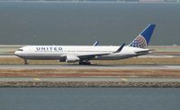 N671UA @ KSFO - Boeing 767-300