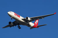 PT-MVS @ EGLL - Airbus A330-223 [1112] (TAM Airlines) Home~G 21/01/2011. On approach 27R. - by Ray Barber