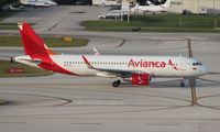N632AV @ FLL - Avianca A320 - by Florida Metal