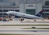 N708UW @ MIA - US Airways A319 - by Florida Metal