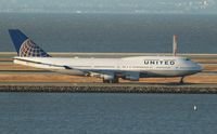 N180UA @ KSFO - Boeing 747-400