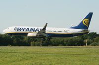EI-DWY @ LFRB - Boeing 737-8AS(WL), On final rwy 25L, Brest-Bretagne Airport (LFRB-BES) - by Yves-Q