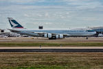 B-LJF @ DFW - Cathay Pacific 747-8F at DFW Airport - by Zane Adams