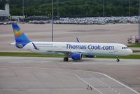 G-TCDB @ EGCC - Just arrived at Manchester. - by Graham Reeve