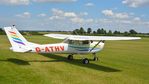 G-ATHV @ EGTH - 2. G-ATHV visiting Shuttleworth (Old Warden) Aerodrome. - by Eric.Fishwick