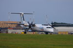 G-KKEV @ EGNX - flybe - by Chris Hall
