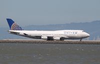 N105UA @ KSFO - Boeing 747-400