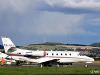CS-DXJ @ EGPN - Netjets Europe CS-DXJ sits in the evening sun at Dundee Riverside EGPN - by Clive Pattle