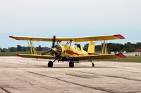 N6774K @ KALO - Taxiing for aerial demonstration at the air show - by Glenn E. Chatfield