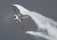 FA-84 @ EHGR - bad weather for the 2014 RNAF airshow - by olivier Cortot