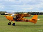 G-OSGU @ X6KR - Used for aero-tow at Portmoak Gliding Field, Kinross, Scotland is homebuilt G-OSGU, first registered May 2014 the pilot pauses for a pose. - by Clive Pattle