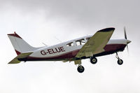 G-ELUE @ EGBP - Kemble based, Cherokee Warrior II, seen departing runway 26 at EGBP. - by Derek Flewin