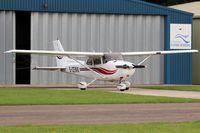 G-CEWK @ EGBP - Kemble based, Skyhawk, seen outside its' hangar at EGBP. - by Derek Flewin