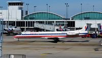 N658AE @ KORD - Taxi O'Hare - by Ronald Barker