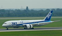 JA820A @ EDDL - ANA (inspiration Of Japan ttl.), is here shortly after landing at Düsseldorf Int'l(EDDL) - by A. Gendorf