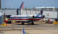 UNKNOWN @ KORD - American Eagle EMB-145 at gate G16 O'Hare - by Ronald Barker