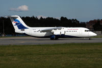 SE-RJI @ ESSB - Lining up runway 12. - by Anders Nilsson