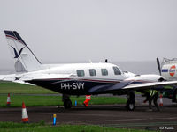 PH-SVY @ EGPN - Refueling at Dundee Riverside August 2012 - by Clive Pattle