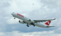 HB-JHK @ LSZH - Swiss, is here taking off runway 16 at Zürich-Kloten(LSZH) - by A. Gendorf