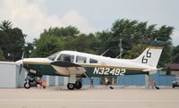 N32492 @ KOSH - Piper PA-28R-200 - by Mark Pasqualino