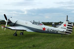 G-CBPM @ EGMJ - at the Little Gransden Airshow 2014 - by Chris Hall