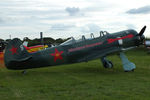 G-OYAK @ EGMJ - at the Little Gransden Airshow 2014 - by Chris Hall