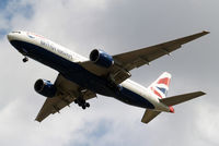 G-VIIA @ EGLL - Boeing 777-236ER [27483] (British Airways) Home~G 03/08/2014. On approach 27R. - by Ray Barber