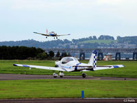 G-BVHD @ EGPN - While 'HD taxies in G-OWAP lands - by Clive Pattle