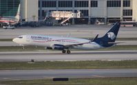 N861AM @ MIA - Aeromexico 737-800 - by Florida Metal