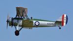 G-AHSA @ EGTH - 44. K3241 in display mode at the glorious Shuttleworth Pagent Airshow, Sep. 2014. - by Eric.Fishwick