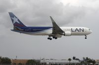 CC-CXC @ MIA - LAN 767-300 - by Florida Metal