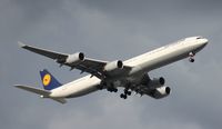 D-AIHK @ MCO - Lufthansa A340-600 - by Florida Metal
