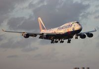 EI-XLK @ MIA - Transaero 747-400 Flight of Hope livery - by Florida Metal