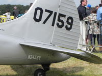 N3458V @ EBDT - Schaffen Diest Oldtimer Fly Inn , Belgium, Aug 2014 , cs LC-126A 
USAFs ,07159 ,  Cessna 195 , - by Henk Geerlings
