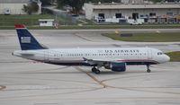 N118US @ FLL - US Airways A320
