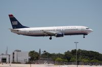 N453UW @ FLL - US Airways 737-400