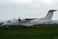 G-CCGS @ EGPN - Unpainted G-CCGS undertakes engine tests at the Flybe maintenance facility at Dundee - by Clive Pattle