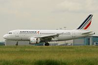 F-GRHG @ LFPG - Airbus A319-111, Landing Rwy 26L, Roissy Charles De Gaulle Airport (LFPG-CDG) - by Yves-Q