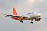 OK-LEE @ LFPG - Smartwings A320 approaching CDG - by FerryPNL