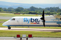 G-JEDW @ EGCC - Close-up nose shot at EGCC - by Clive Pattle