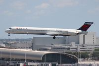 N928DN @ MIA - Delta MD-90 - by Florida Metal