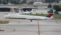 N959DL @ FLL - Delta MD-88 - by Florida Metal