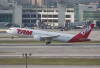 PT-MSQ @ MIA - TAM 767-300 - by Florida Metal