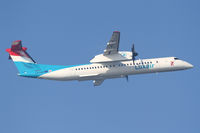 LX-LQA @ LOWW - Luxair dhc8 - by Thomas Ranner