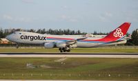 LX-VCB @ MIA - Cargolux 747-800
