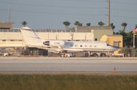 N117MS @ MIA - Gulfstream IV - by Florida Metal