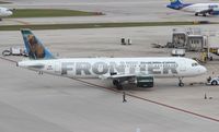 N211FR @ FLL - Frontier Grizwald the Grizzly - by Florida Metal