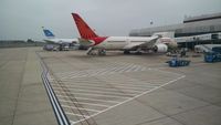 VT-ANH @ EGLL - Parked at terminal 4 at LHR at 12:03p on 17 Sep 14. - by Brad