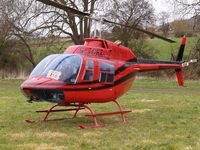 G-TGRZ @ EGBC - Bell 206B3 Jet Ranger III [2288] (Tiger Helicopters) Cheltenham Racecourse~G 13/03/2008 - by Ray Barber